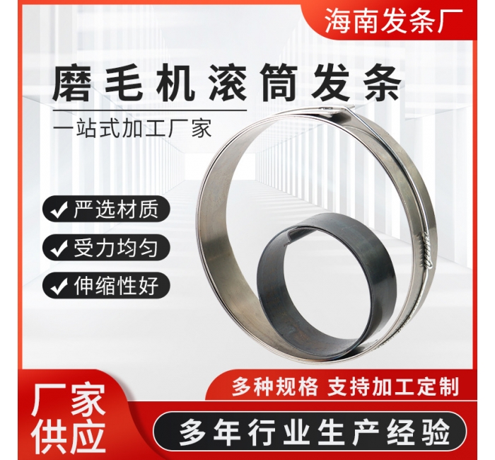 廠家供應磨毛機滾筒發條 貨架升降恒力平面渦卷收線發條彈簧